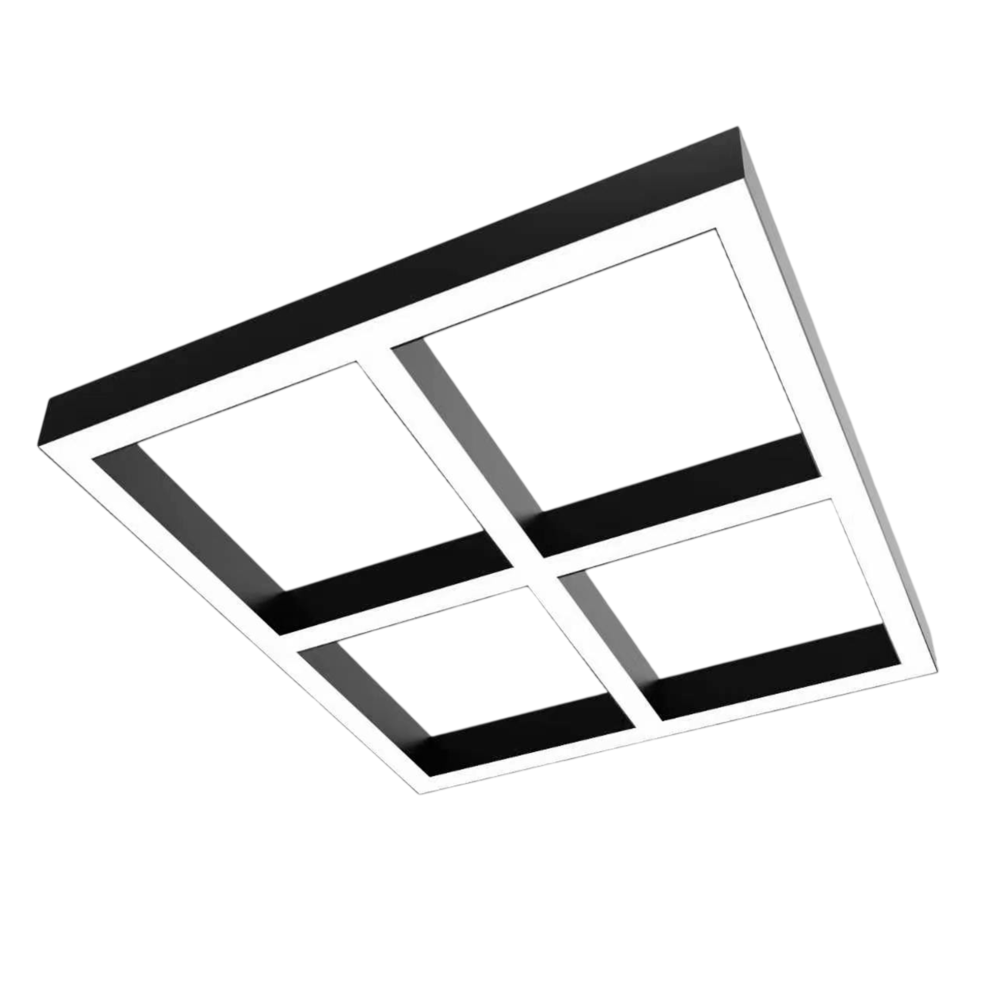 Светильник светодиодный, подвесной/накладной, 38Вт, L1200хH75мм, 4000К, IP20, черный, блок питания в комплекте (фото 4)